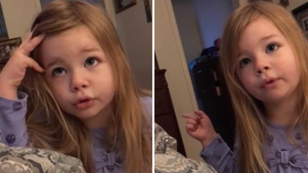 3χρονη μαλώνει τον μπαμπά της επειδή… δεν κατεβάζει το καπάκι της τουαλέτας!