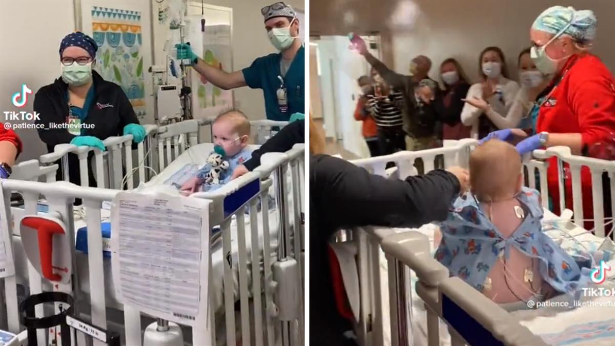 Το πιο συγκινητικό βίντεο: γιατροί χειροκροτούν μωράκι που κέρδισε μια 2η ευκαιρία στη ζωή