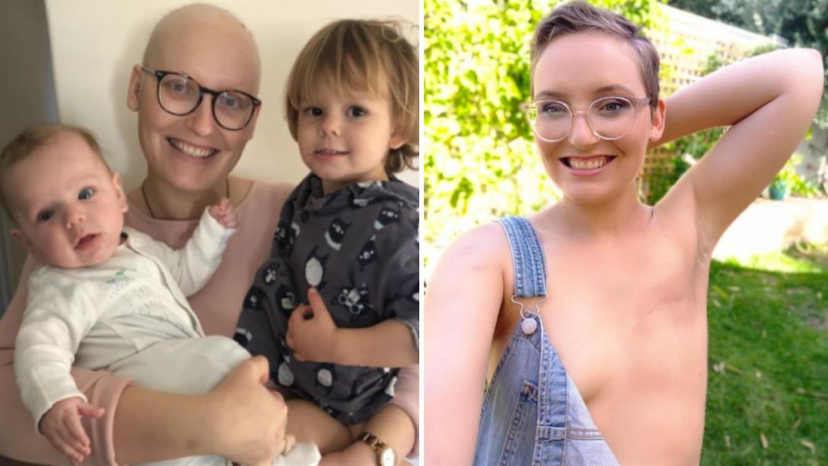 Γενναία μαμά διαγνώστηκε με καρκίνο ενώ ήταν έγκυος και τον νίκησε!