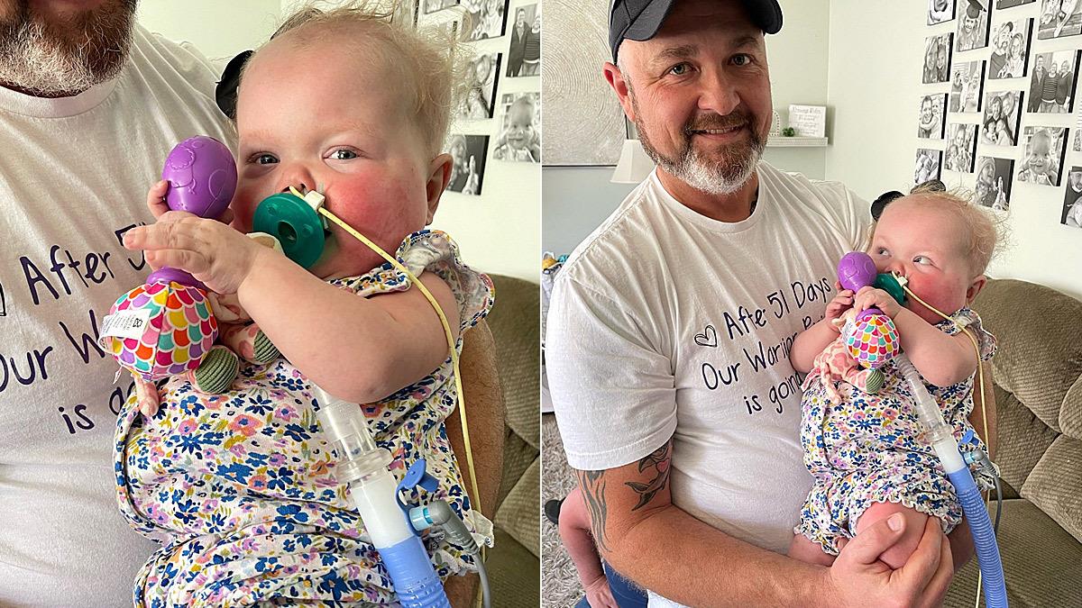 16 μηνών μωράκι που πέρασε όλη του τη ζωή στο νοσοκομείο, πάει για πρώτη φορά σπίτι του!