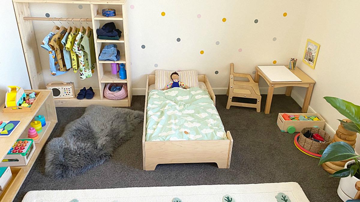 Πώς να μετατρέψετε το βρεφικό δωμάτιο σε παιδικό με βάση τη μέθοδο Μοντεσσόρι