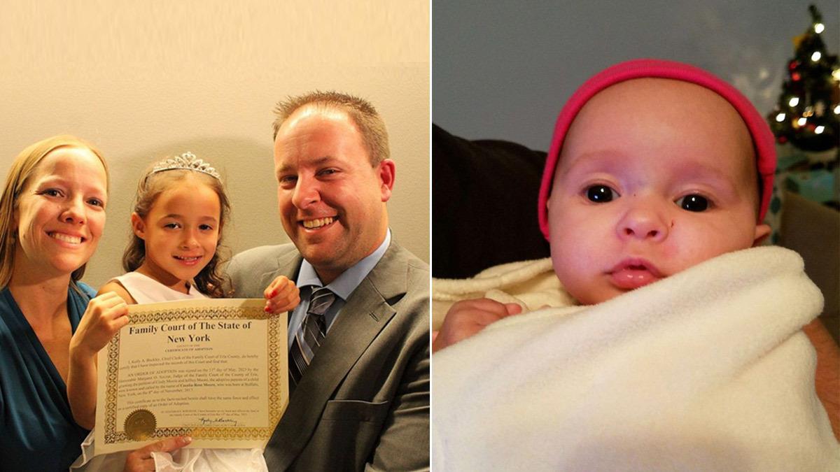 Ζευγάρι υιοθέτησε επιτέλους την 5χρονη κόρη τους - τη φρόντιζαν από 2 μηνών μωρό