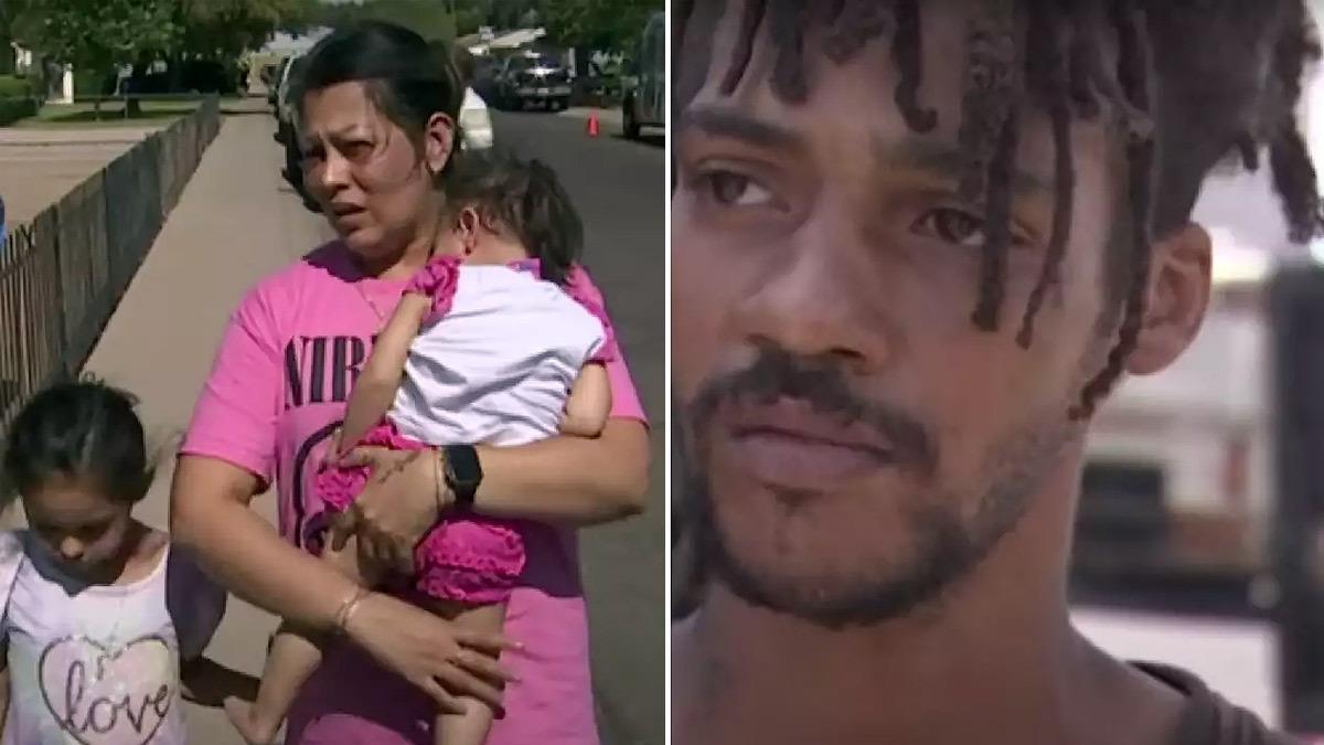 Άστεγος άνδρας έσωσε μια μαμά και τα 2 της παιδιά από φλεγόμενο σπίτι!