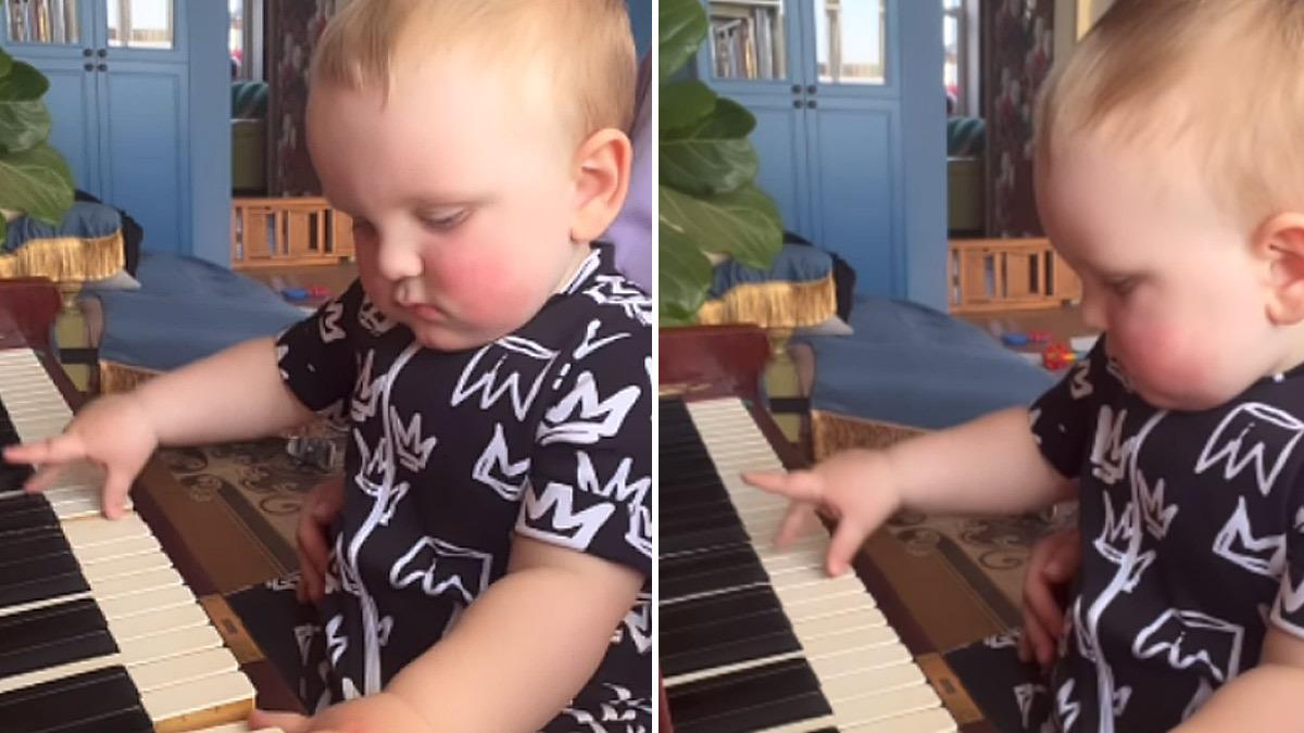 Μότσαρτ από... κούνια: 2χρονος μπόμπιρας συνθέτει τα δικά του κομμάτια στο πιάνο