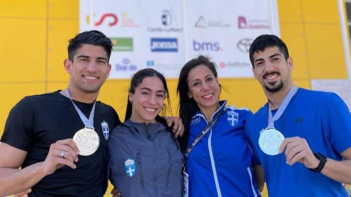 3 αδέρφια χάρισαν στην Ελλάδα 3 ευρωπαϊκά μετάλλια στο καράτε
