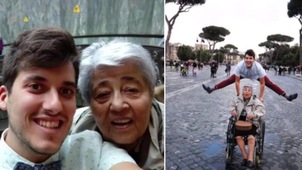 Εγγονός έκανε δώρο έκπληξη στην 83χρονη γιαγιά του ένα ταξίδι στη Ρώμη!