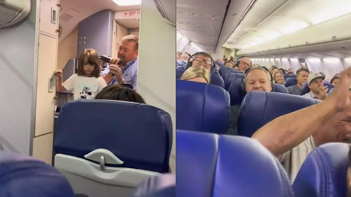 Επιβάτες σε αεροπλάνο γιόρτασαν τη νίκη 6χρονης κατά του καρκίνου