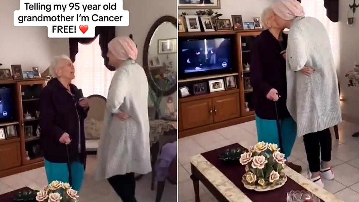 Το πιο συγκινητικό βίντεο: κοπέλα ανακοινώνει στην γιαγιά της ότι νίκησε τον καρκίνο