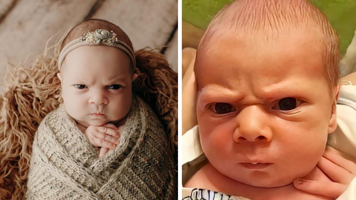 10 ξεκαρδιστικές φωτογραφίες τσαμπουκαλεμένων νεογέννητων!