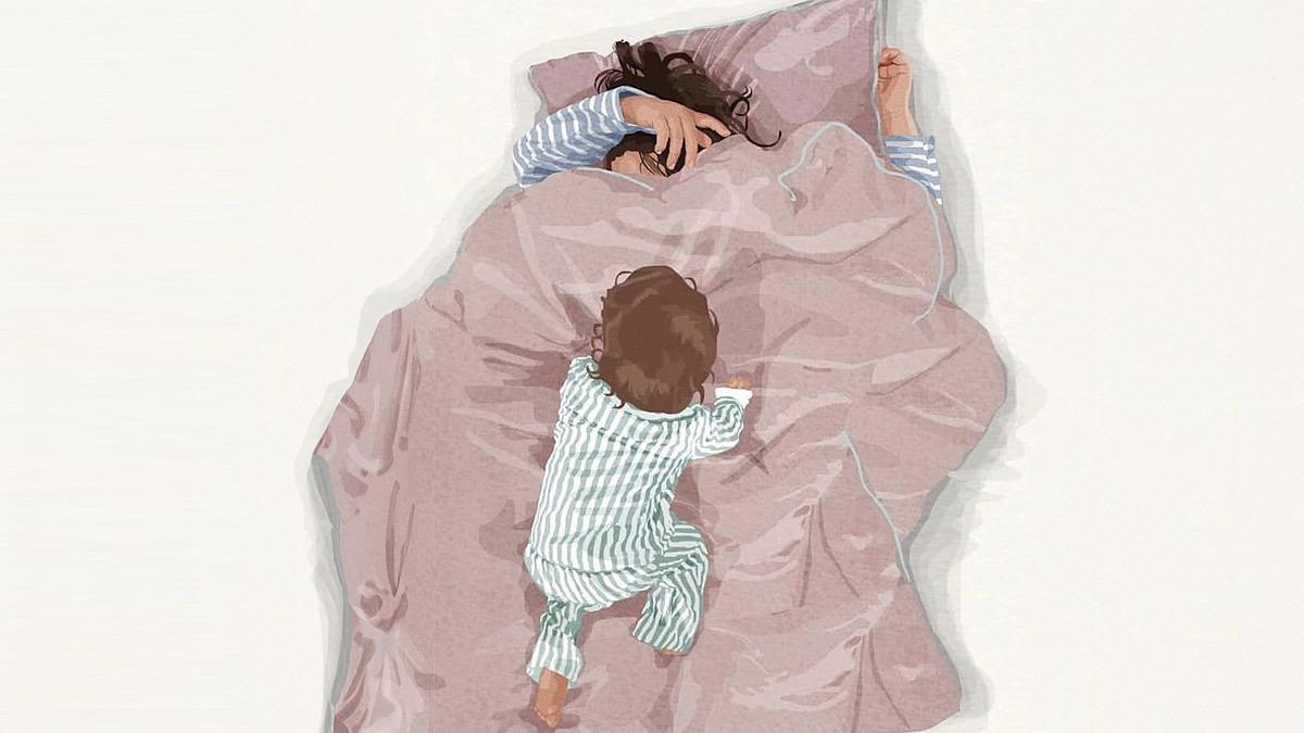 Μητρότητα σημαίνει να ξυπνάς πρώτη από όλους και να πέφτεις για ύπνο τελευταία