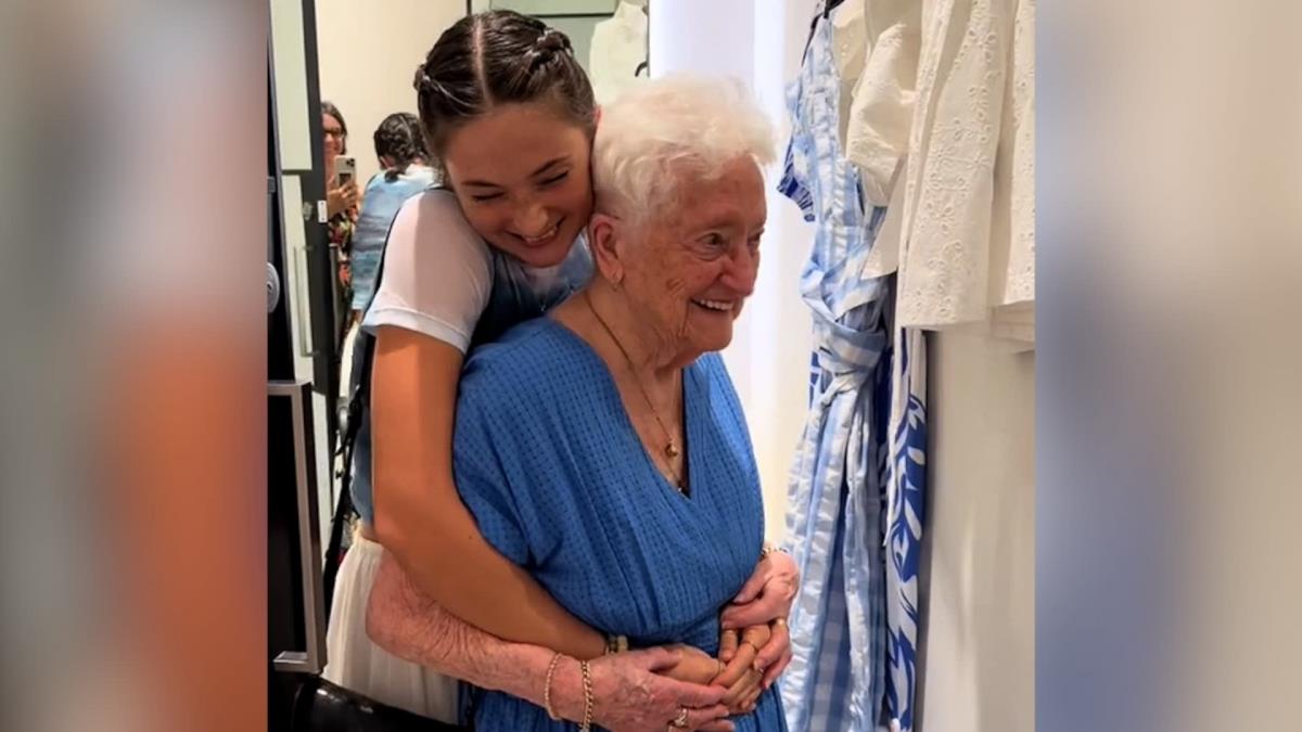 Πήγε την 97χρονη προγιαγιά της για ψώνια για να την κάνει να ξανανιώσει όμορφη!