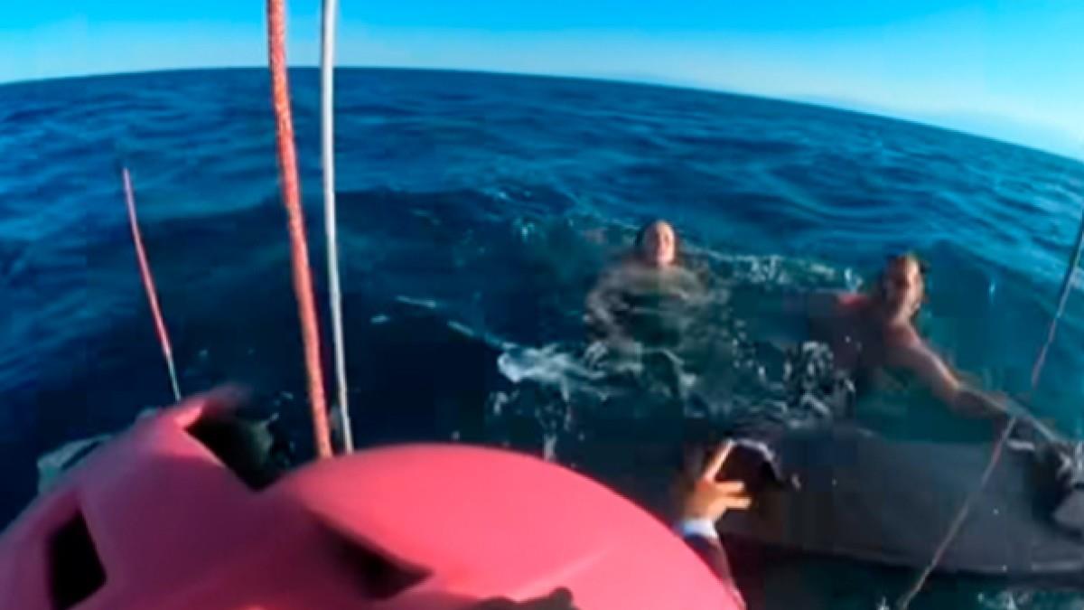 Θεσσαλονίκη: αθλητές ιστιοπλοΐας έσωσαν μπαμπά και τη 10χρονη κόρη του από πνιγμό!