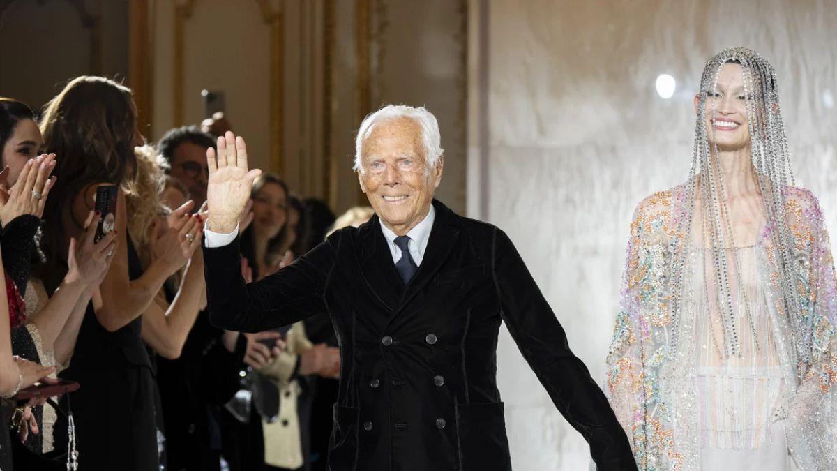 Πέθανε ο Ιταλός σχεδιαστής Τζόρτζιο Αρμάνι σε ηλικία 91 ετών!