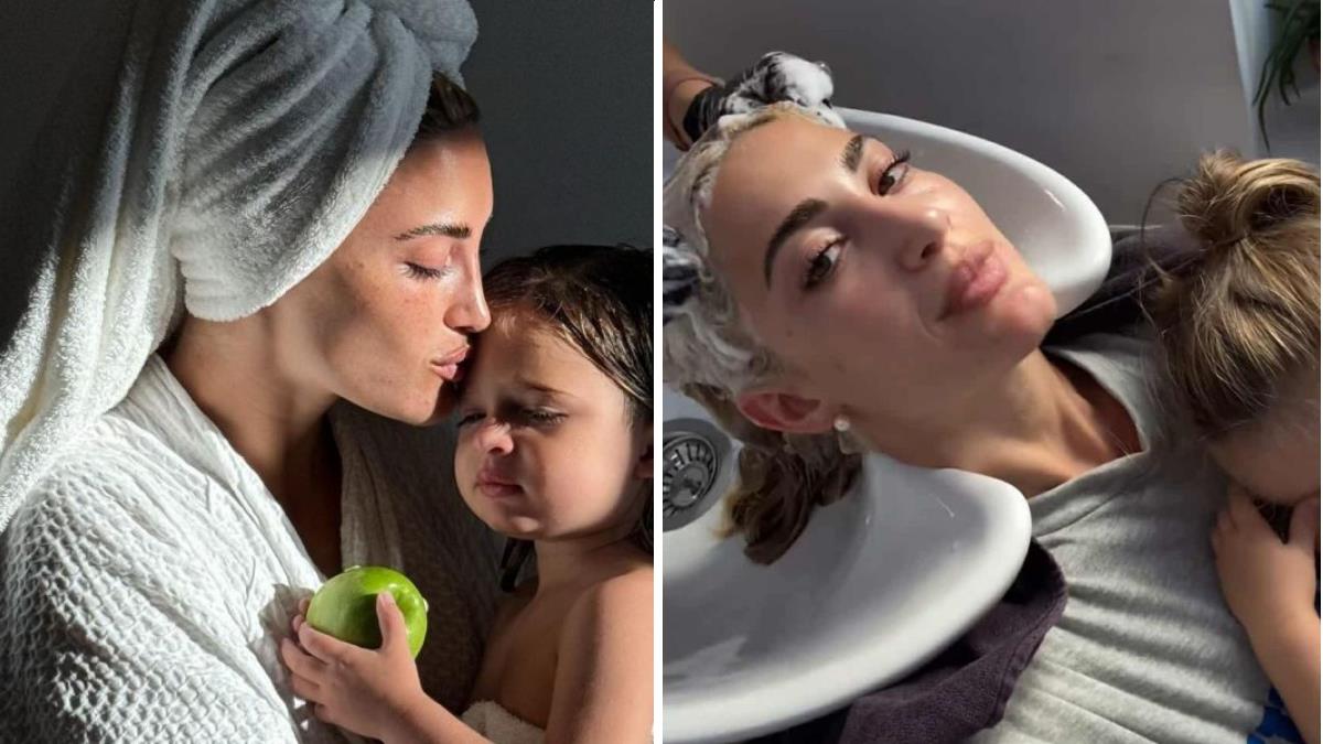 Ι. Τούνη: δεν αποχωρίζεται τον γιο της ούτε στο... κομμωτήριο!