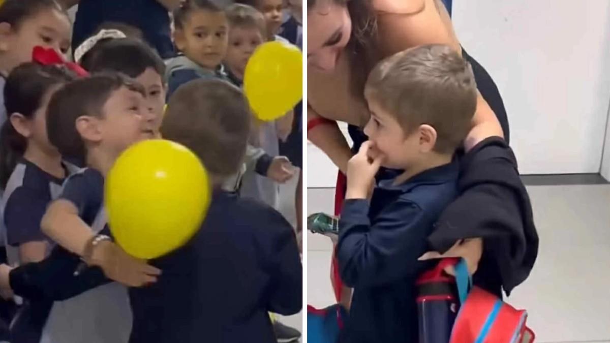 Μαθητές υποδέχτηκαν συμμαθητή τους που νίκησε τον καρκίνο  με τον πιο συγκινητικό τρόπο!