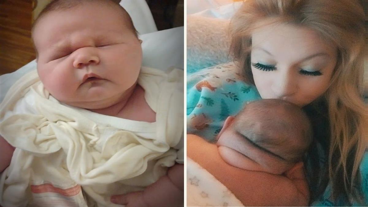 Μαμά γέννησε μωρό 6 κιλών: «μοιάζει με μικρό παλαιστή σούμο!»