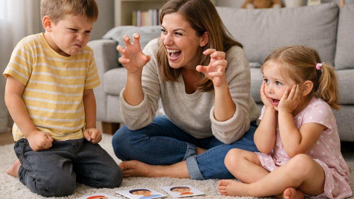 5 παιχνίδια που βοηθούν το παιδί να αναγνωρίζει τα συναισθήματά του