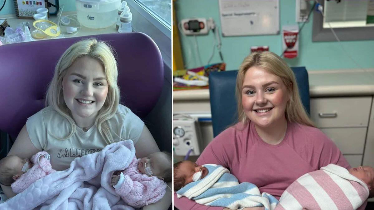 Γυναίκα που δεν μπορούσε να κάνει παιδιά απέκτησε 2 φορές δίδυμα σε 1 χρόνο!