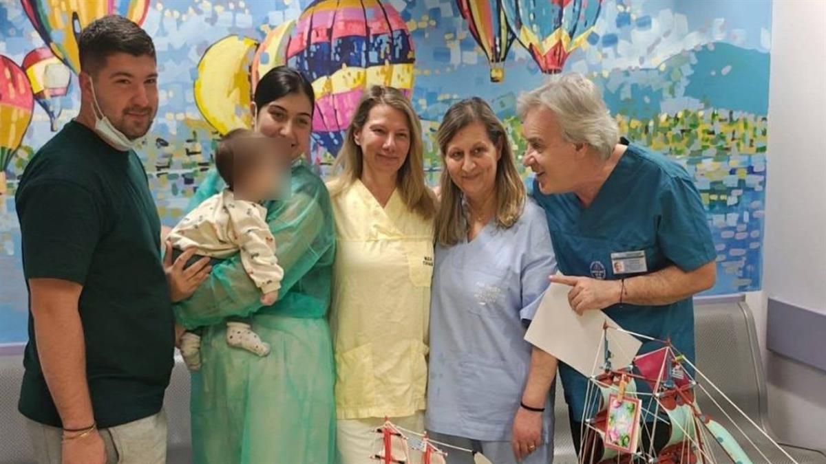 Βγήκε από τη ΜΕΘ το μωράκι με μηνιγγίτιδα: «η ζωή νίκησε τον θάνατο»