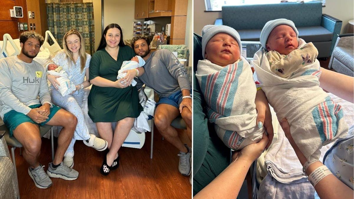 Δίδυμοι έγιναν μπαμπάδες την ίδια μέρα, στο ίδιο μαιευτήριο!