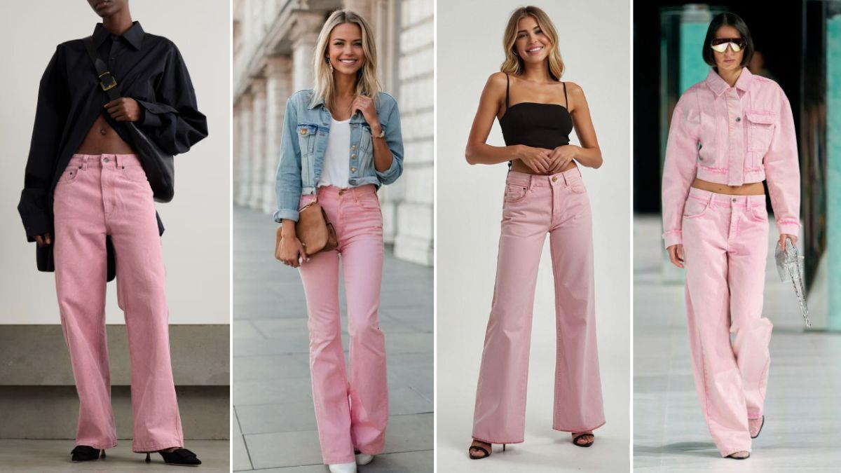 Ξέχασε το μπλε denim: το ροζ τζιν είναι η νέα εμμονή!