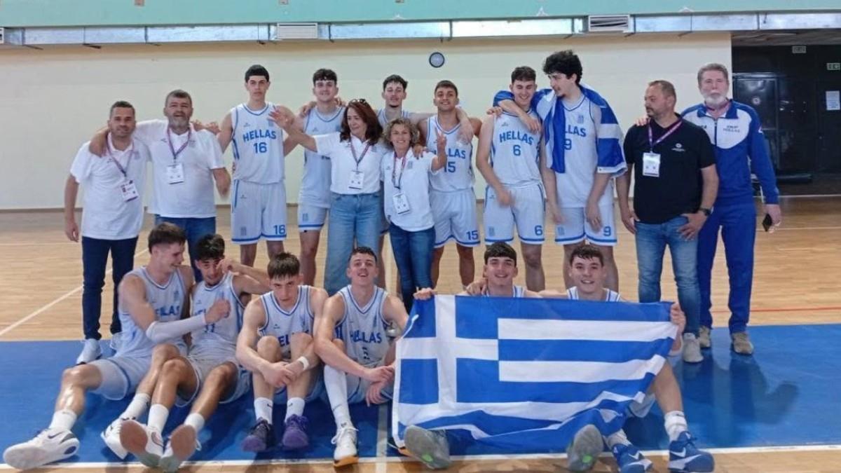 Παγκόσμια πρωταθλήτρια η Ελλάδα στο σχολικό μπάσκετ αγοριών!