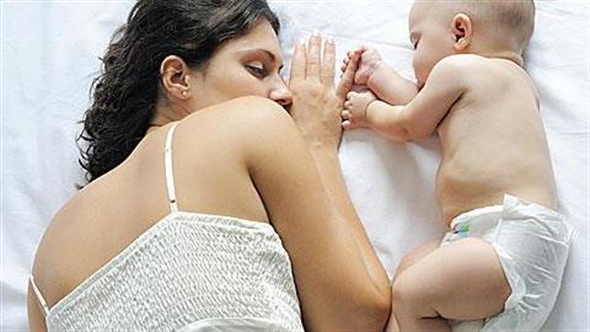 Οι αγχώδεις μαμάδες διαταράσσουν τον ύπνο των μωρών