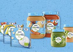 «Το 1ο βρεφικό βιολογικό επιδόρπιο γάλακτος, χωρίς προσθήκη ζάχαρης από την Nestlé»