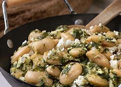 Λαχταριστοί γίγαντες στο φούρνο με σπανάκι και φέτα