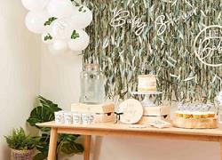 Botanical baby shower διακόσμηση: Πώς θα φτιάξετε το πιο όμορφο σκηνικό στον κήπο