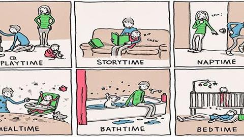 Η ζωή μετά το μωρό: Μία συγκινητική αφήγηση με σκίτσα!