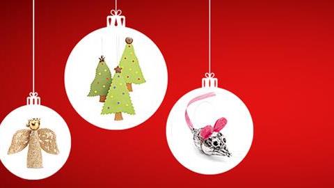 Φτιάξτε με τα παιδιά εύκολα και όμορφα χριστουγεννιάτικα στολίδια!