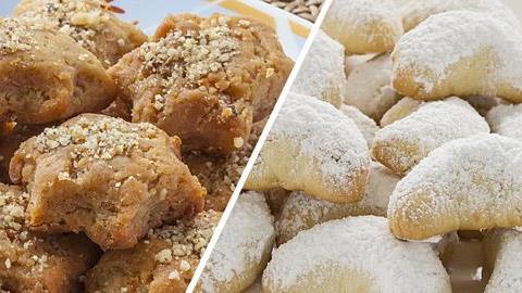 Μελομακάρονο ή κουραμπιές; Ποιο παχαίνει περισσότερο;