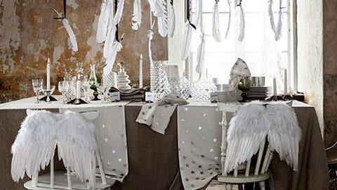 Eντυπωσιακή διακόσμηση για το γιορτινό τραπέζι