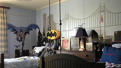 Δωμάτια για αγόρια, εμπνευσμένα από σούπερ ήρωες!