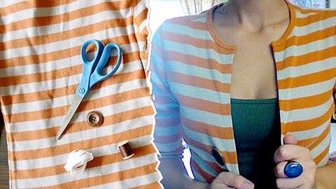 Εύκολες, δημιουργικές ιδέες για να ανακυκλώσετε 6 παλιά σας ρούχα!