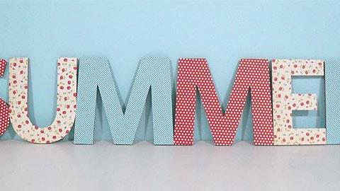 Διακόσμηση με γράμματα: Η τάση που έγινε μανία!