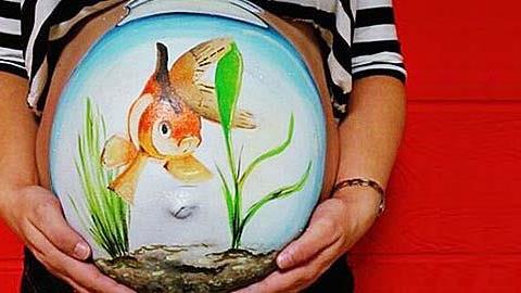 Απίστευτα σχέδια ζωγραφικής επάνω σε κοιλιές εγκύων! 