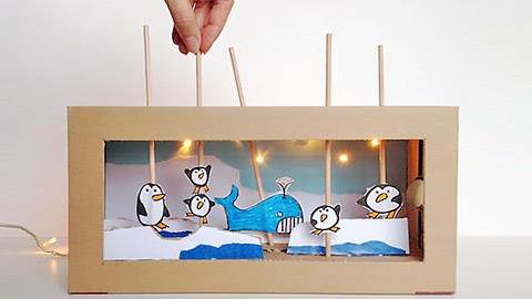 Παιδικές κατασκευές από κουτιά παπουτσιών!