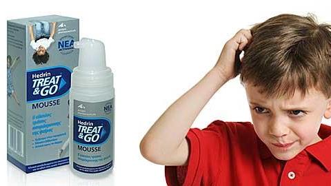 Κερδίστε 15 αφρούς Hedrin Treat & Go κατά των ψειρών!