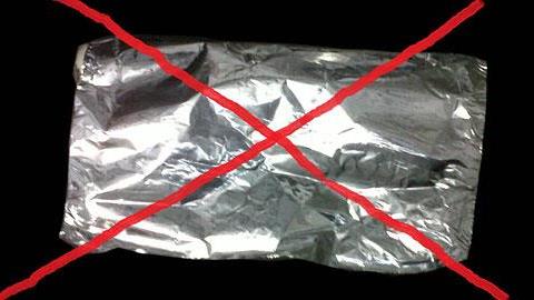 Επικίνδυνο για την υγεία το ψήσιμο σε αλουμινόχαρτο 