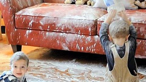 Παιδιά μόνα στο σπίτι: 11 φωτογραφίες για γονείς με γερά νεύρα