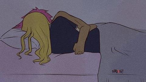 Ένα τρυφερό σκίτσο περιγράφει πώς κοιμούνται οι γονείς!