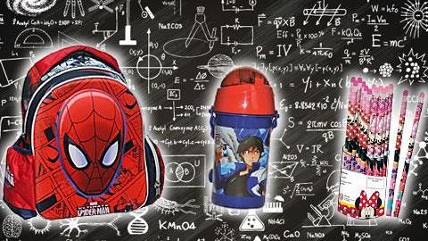 Απίθανα σχολικά είδη με τους αγαπημένους ήρωες των παιδιών!