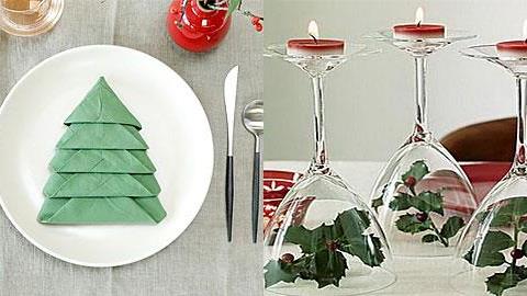 16 εντυπωσιακές ιδέες διακόσμησης για το πρωτοχρονιάτικο τραπέζι