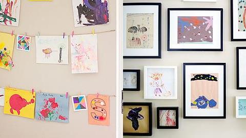 17 τρόποι να αξιοποιήσετε τις ζωγραφιές των παιδιών