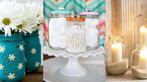 20 απίθανοι τρόποι να χρησιμοποιήσετε ένα γυάλινο βάζο