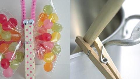 10 απίθανοι τρόποι να χρησιμοποιήσετε τα μανταλάκια!