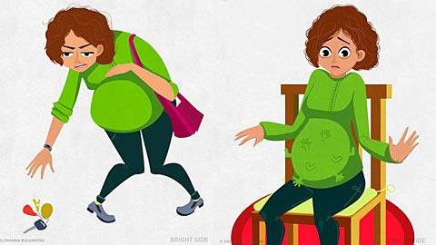 Η ζωή μιας εγκύου μέσα από 12 εύστοχα σκίτσα