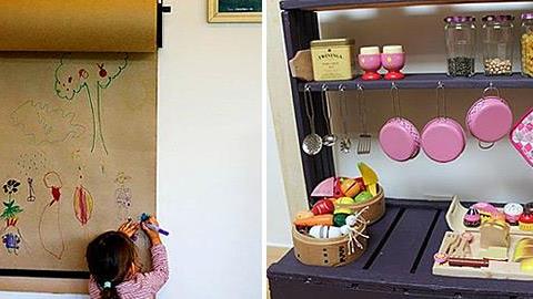 Πώς να μεταμορφώσετε το δωμάτιο του παιδιού σε παιδότοπο